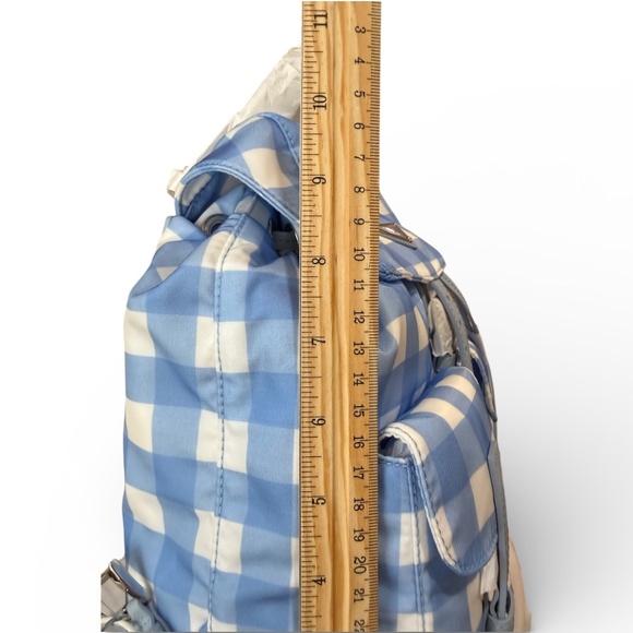 PRADA Small Printed Re-Nylon Backpack - NEW - Picture 7 of 10